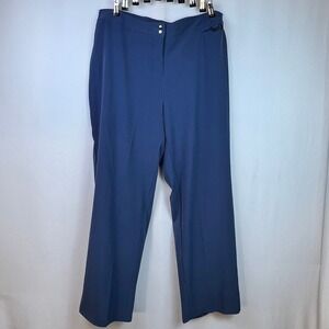 Zenergy by Chicos Neema Exhale RG Pants Tranquil Blue Size 3 XL New With Tags